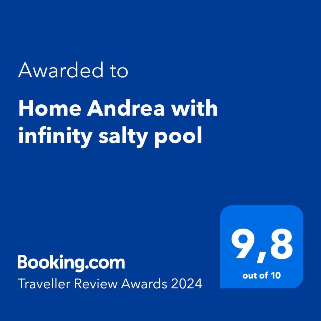 Home Andrea With Infinity Salty Pool Roc Bagian luar foto